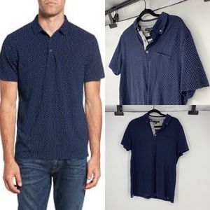 BANANA REPUBLIC | Size M. Navy Pique Polo